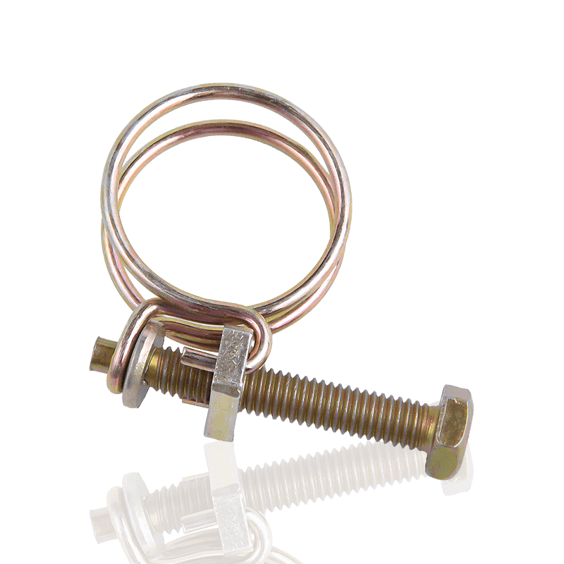 Double wire clamp