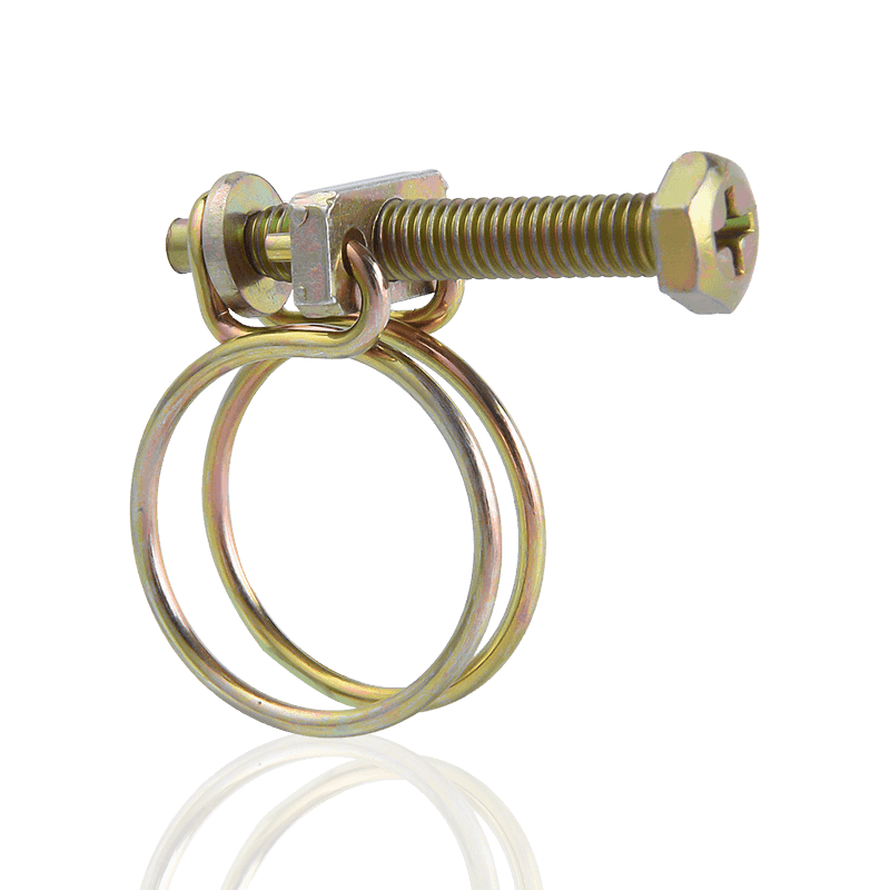 Double wire clamp